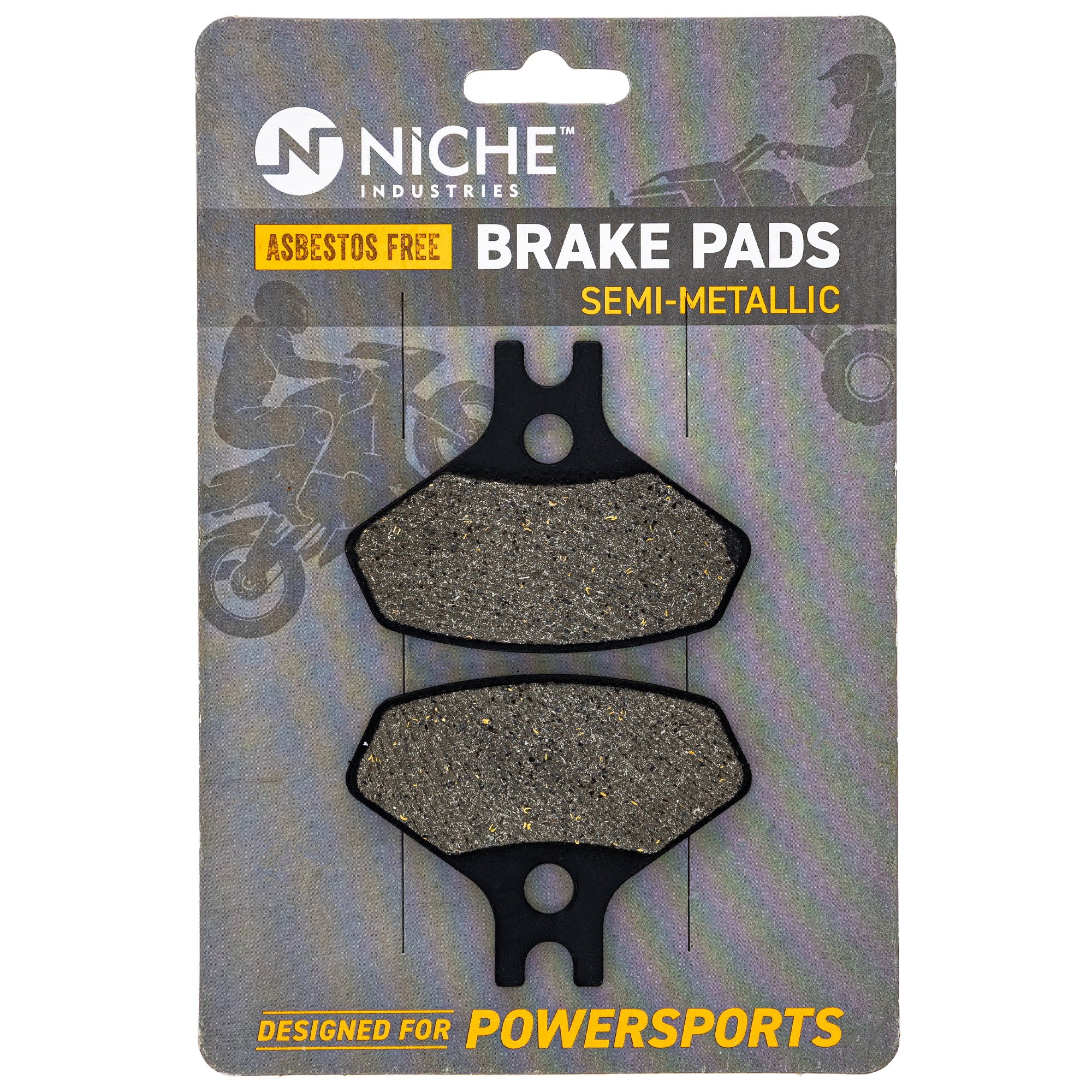 NICHE 519-KPA2264D Brake Pad Set for zOTHER BRP Can-Am Ski-Doo