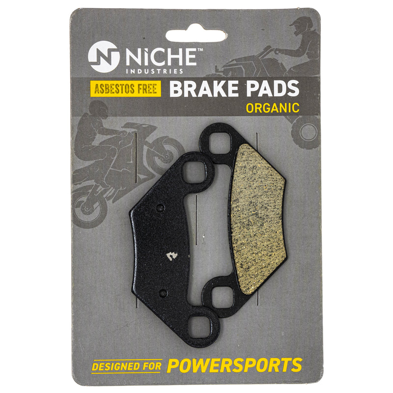Organic Brake Pads for Polaris Sportsman Scrambler 2203628 2204088 2205606 1911279 1911278 NICHE 519-KPA2276D
