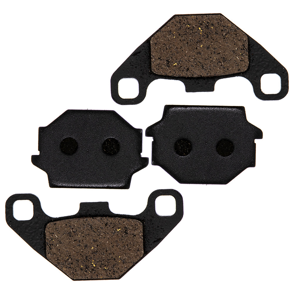 Front Brake Pad Set 2-Pack for zOTHER Yamaha KTM Kawasaki Raptor Grizzly Bayou NICHE 519-KPA2284D