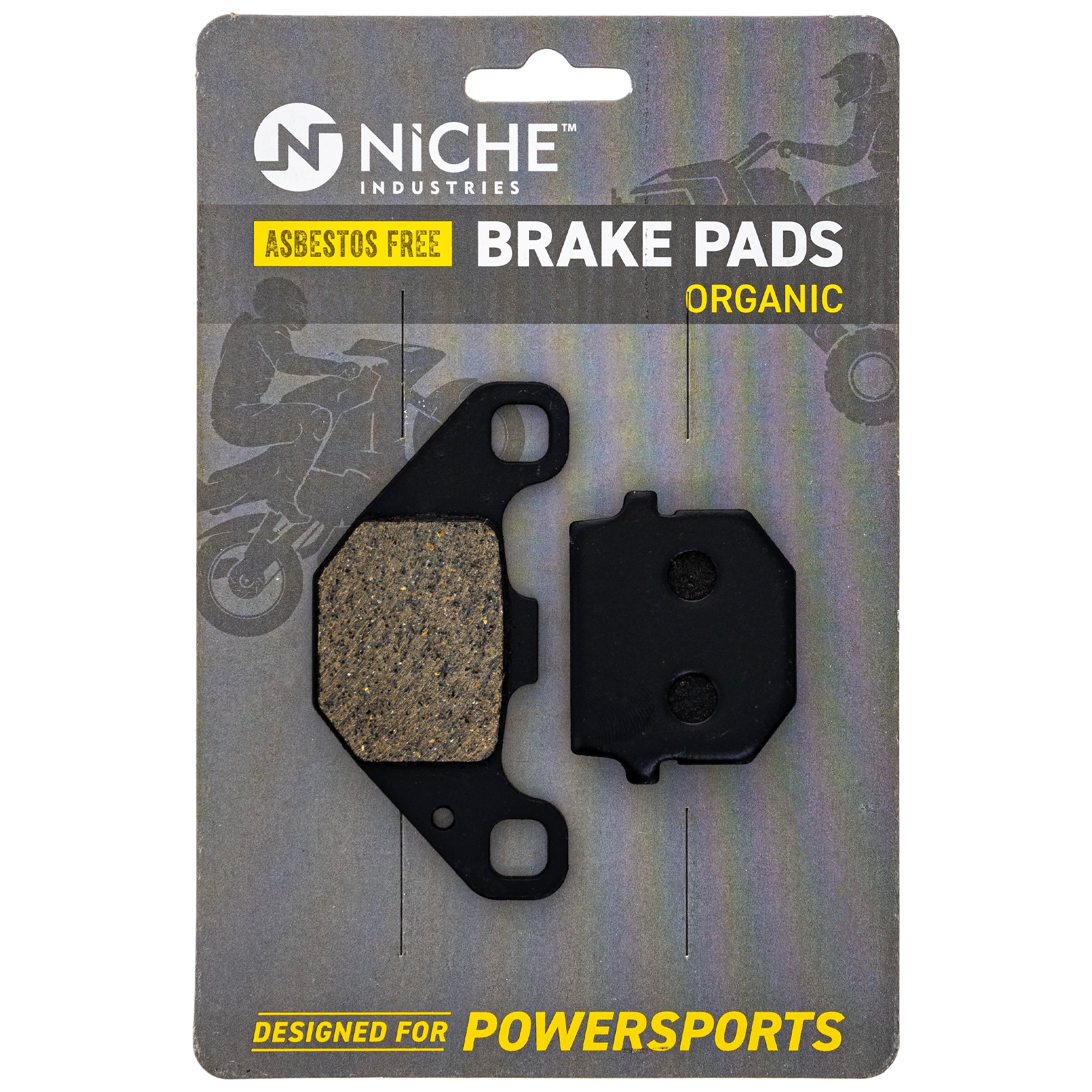 NICHE 519-KPA2285D Front Organic Brake Pad Set for zOTHER Yamaha