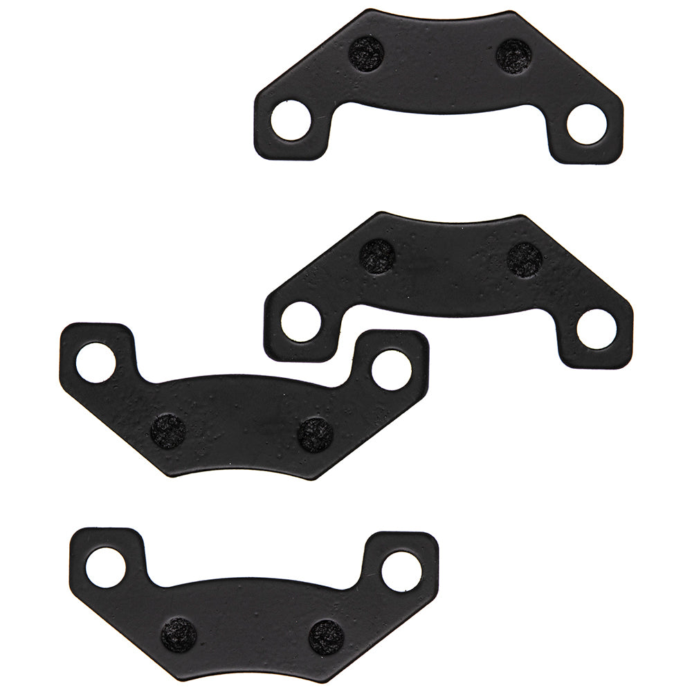 NICHE 519-KPA2206D Rear Organic Brake Pad Set 2-Pack for BRP Can-Am
