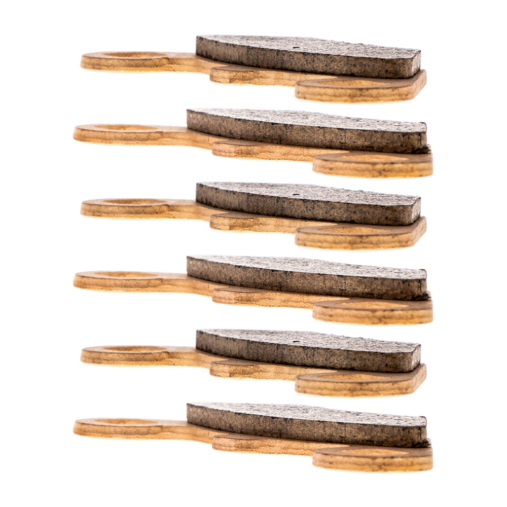 Caltric Sintered Front & Rear Brake Pads For Polaris Predator 500 2003-2007 – Low Dust, High Heat