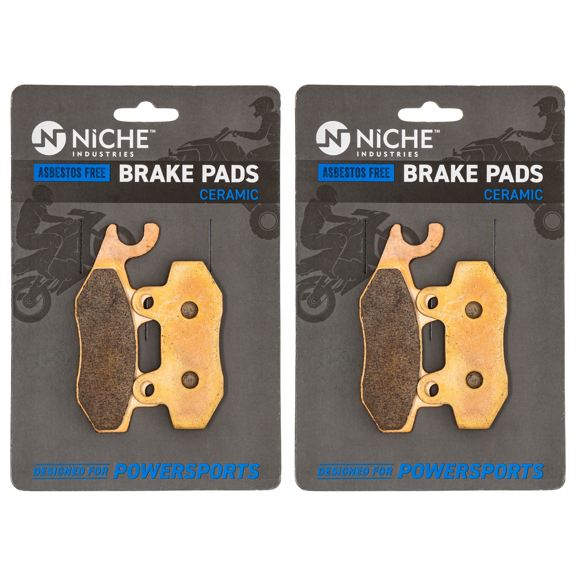 NICHE MK1007822 Ceramic Brake Pad Kit for Yamaha Suzuki Kawasaki