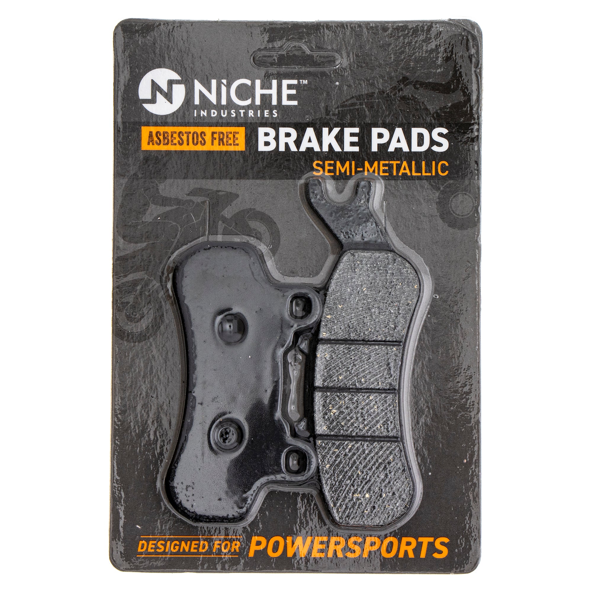 Semi-Metallic Brake Pads for BRP Can-Am Ski-Doo Sea-Doo Traxter Maverick 715900379 NICHE 519-KPA2339D
