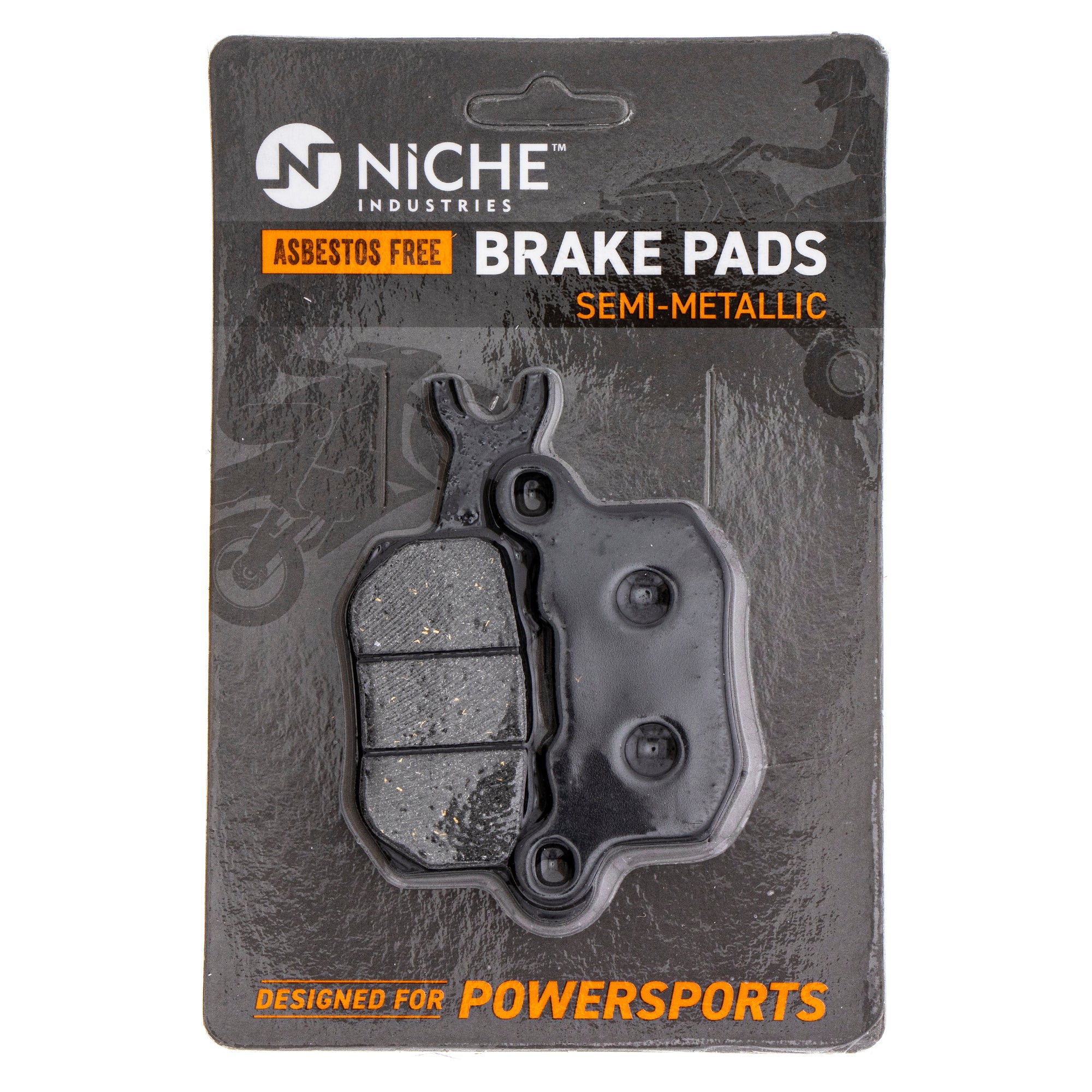 Semi-Metallic Brake Pads Kit Front/Rear For Can-Am MK1002417