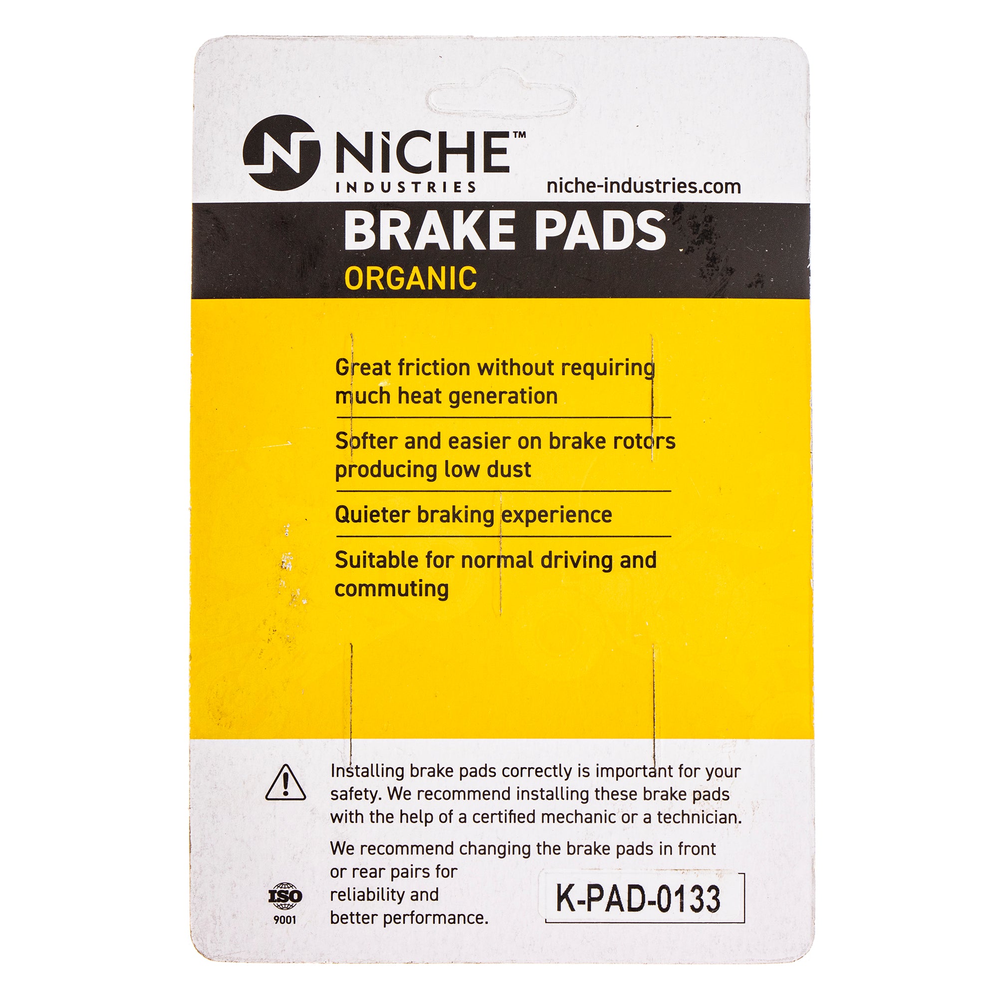 NICHE MK1002423 Brake Pad Set