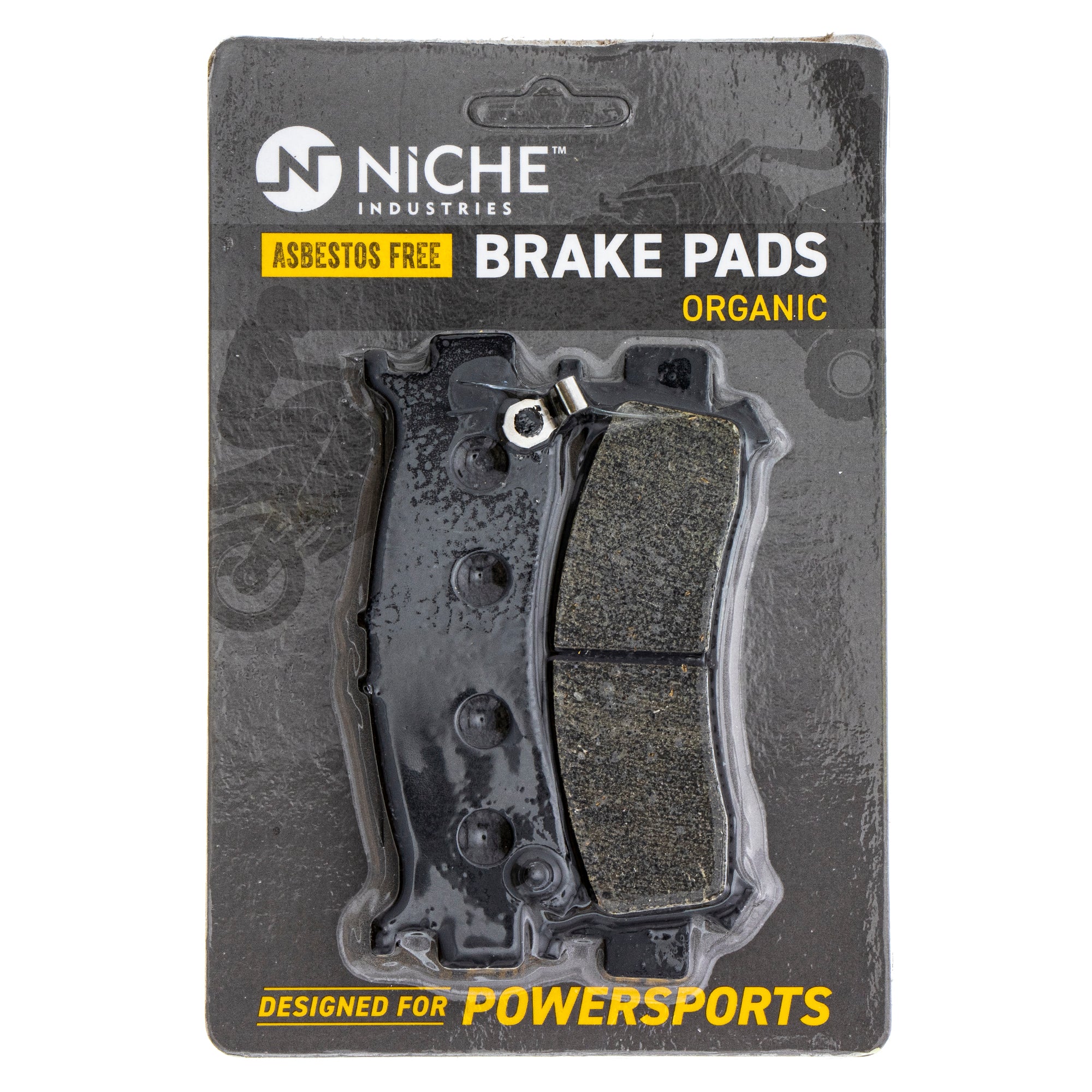 Front Right Brake Organic Pad Set for Honda Pioneer 06452-HL4-A01 NICHE 519-KPA2351D