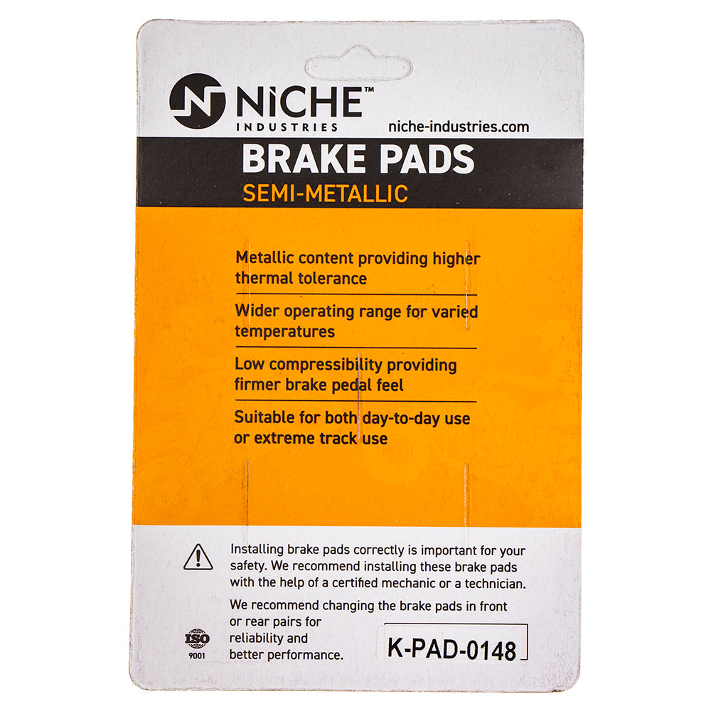 NICHE MK1002582 Brake Pad Set