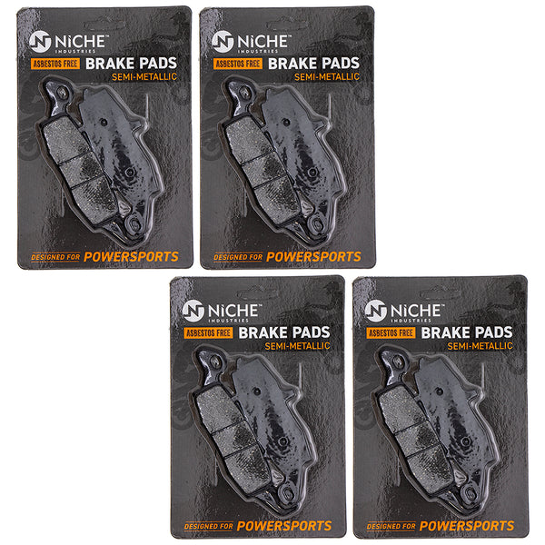 Semi-Metallic Brake Pad Set (Front & Rear) Kawasaki | NICHE PARTS
