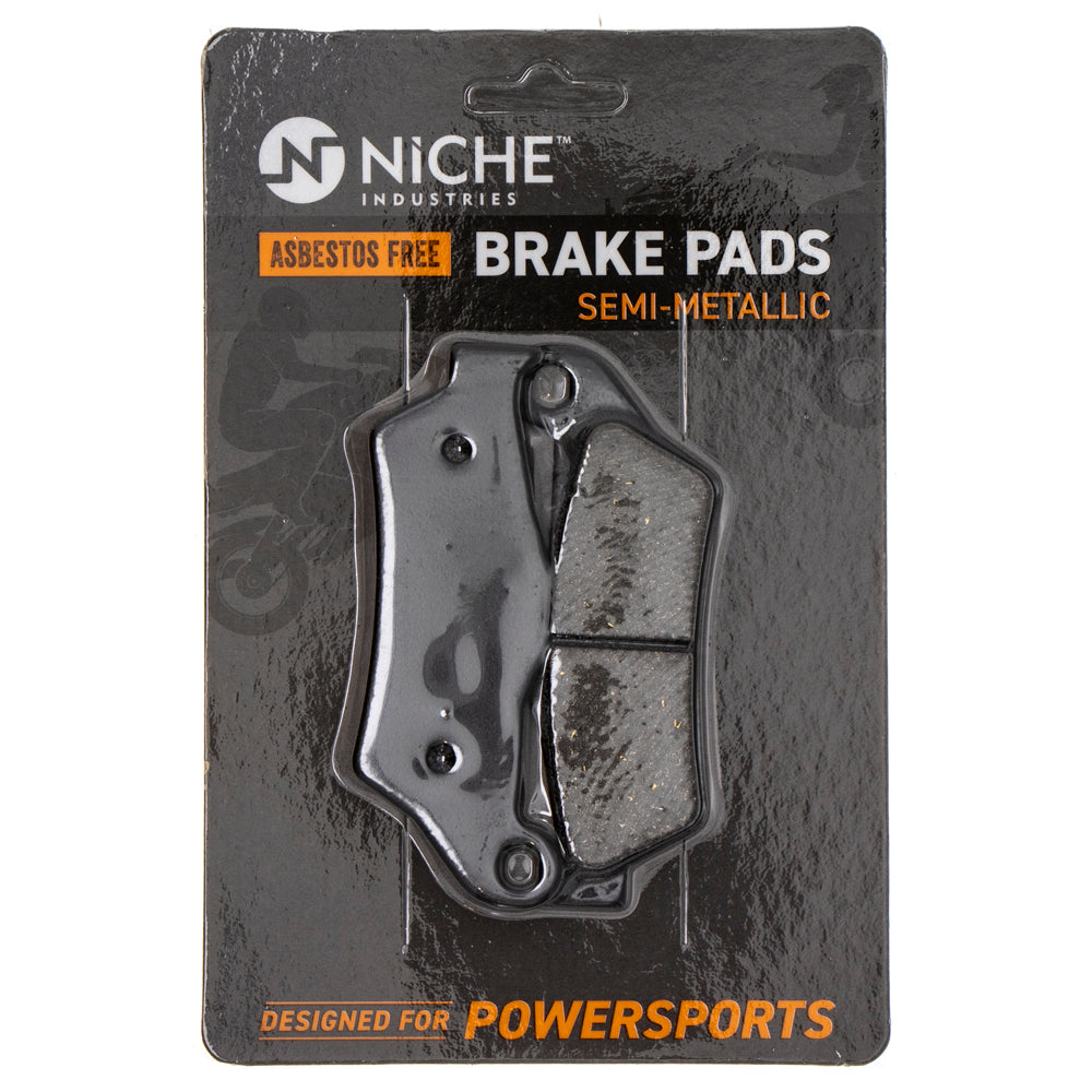 Semi-Metallic Brake Pads for zOTHER KTM Harley Davidson Ducati BMW 990 950 660 640 NICHE 519-KPA2373D