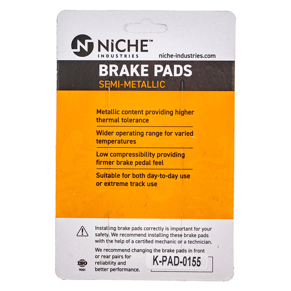 NICHE MK1002675 Brake Pad Set