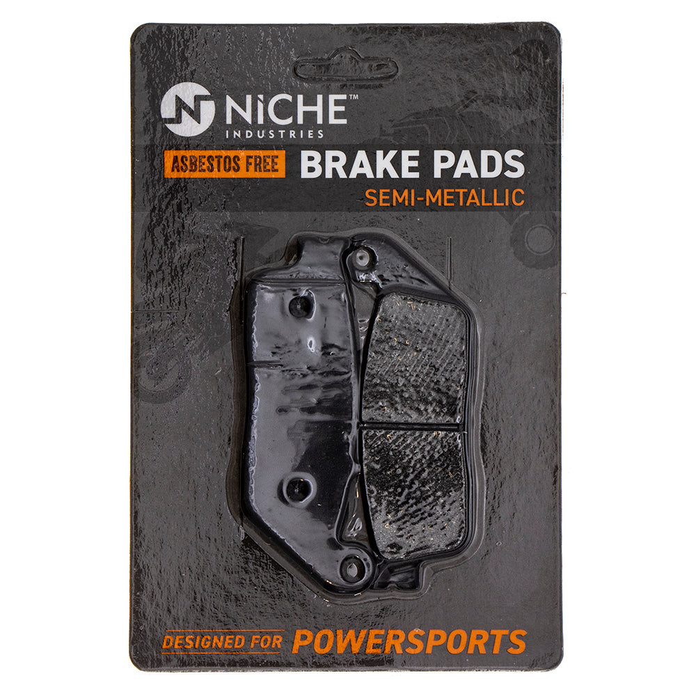 Semi-Metallic Brake Pads for zOTHER Victory Triumph Suzuki Honda BMW Z650 Valkyrie NICHE 519-KPA2379D
