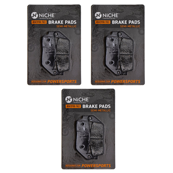 Complete Semi-Metallic Brake Pad Set Honda Kawasaki BMW | NICHE PARTS Complete Semi-Metallic Brake Pad Set Honda Kawasaki BMW | NICHE PARTS