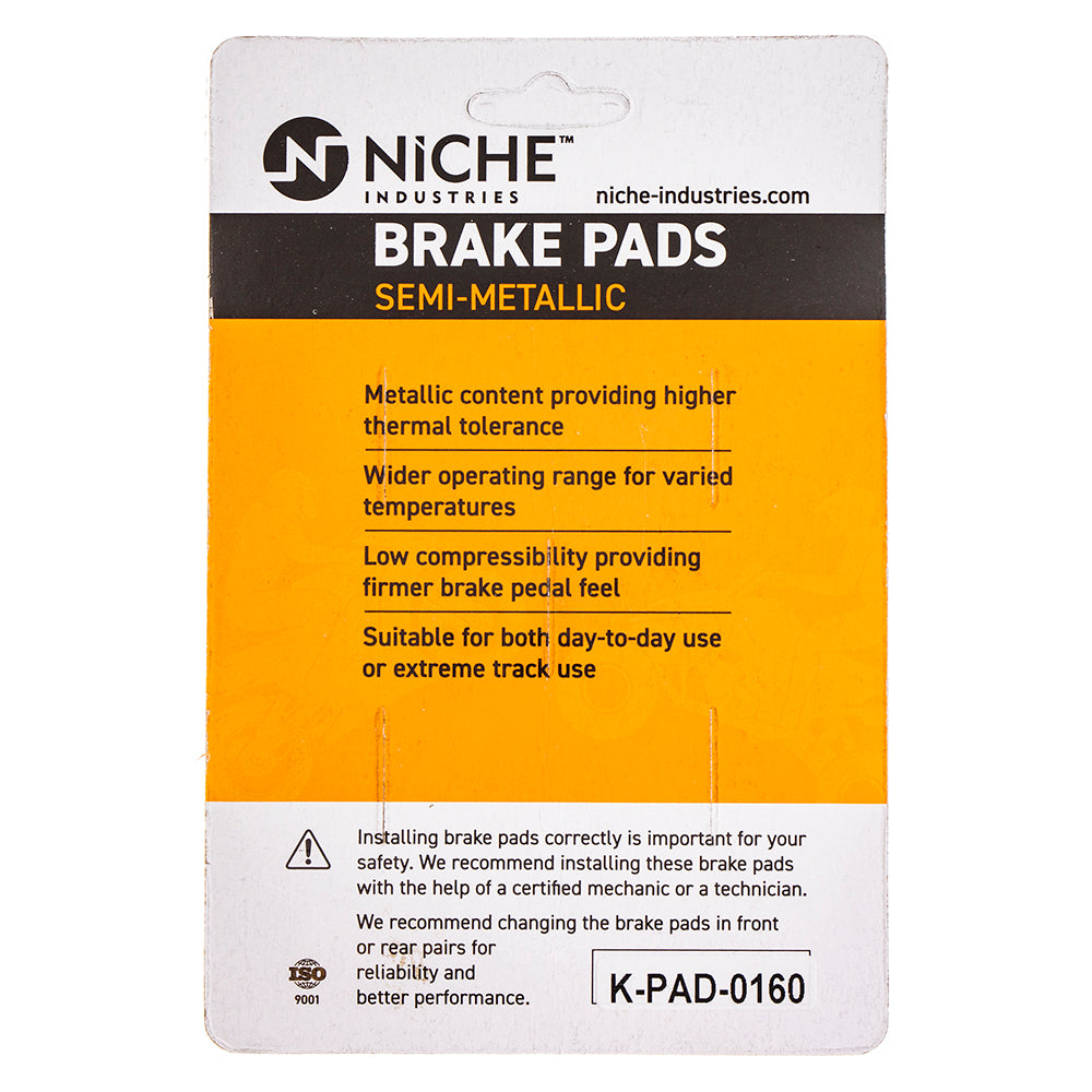 NICHE MK1002596 Brake Pad Set