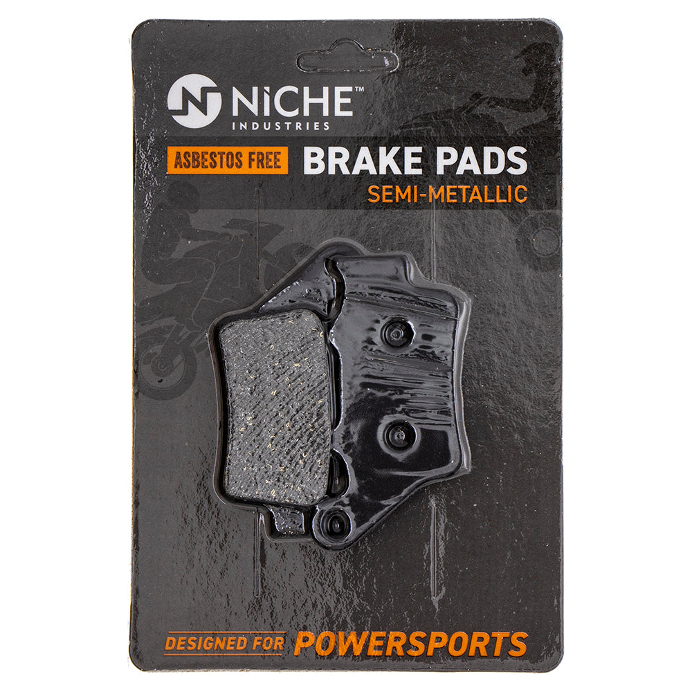 Semi-Metallic Brake Pads for zOTHER Victory Triumph Polaris KTM BMW Octane Empulse Daytona NICHE 519-KPA2387D