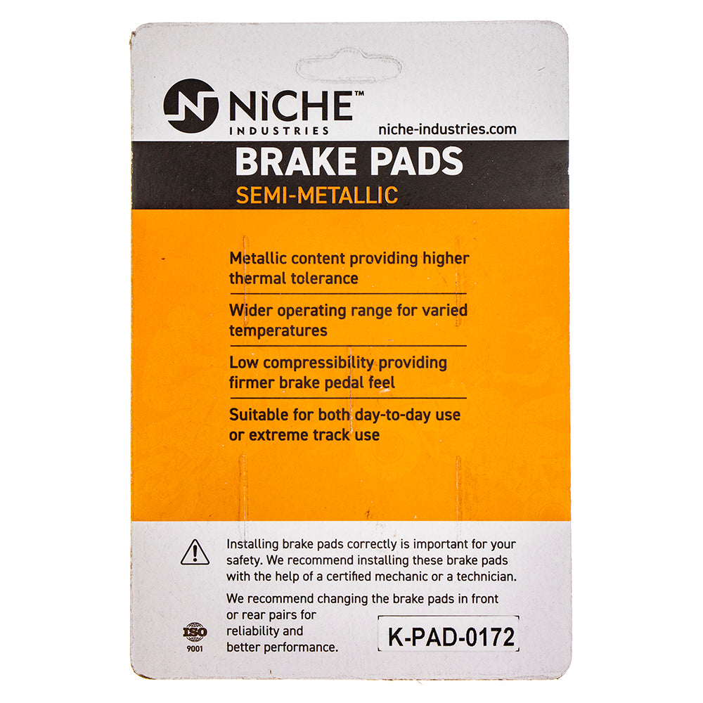NICHE MK1002732 Brake Pad Set