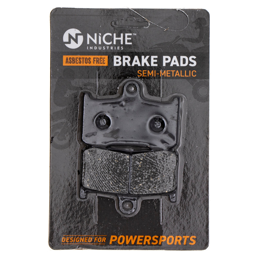 Semi-Metallic Brake Pads for Victory Triumph Suzuki Polaris Kawasaki Vegas Tiger Speed NICHE 519-KPA2395D