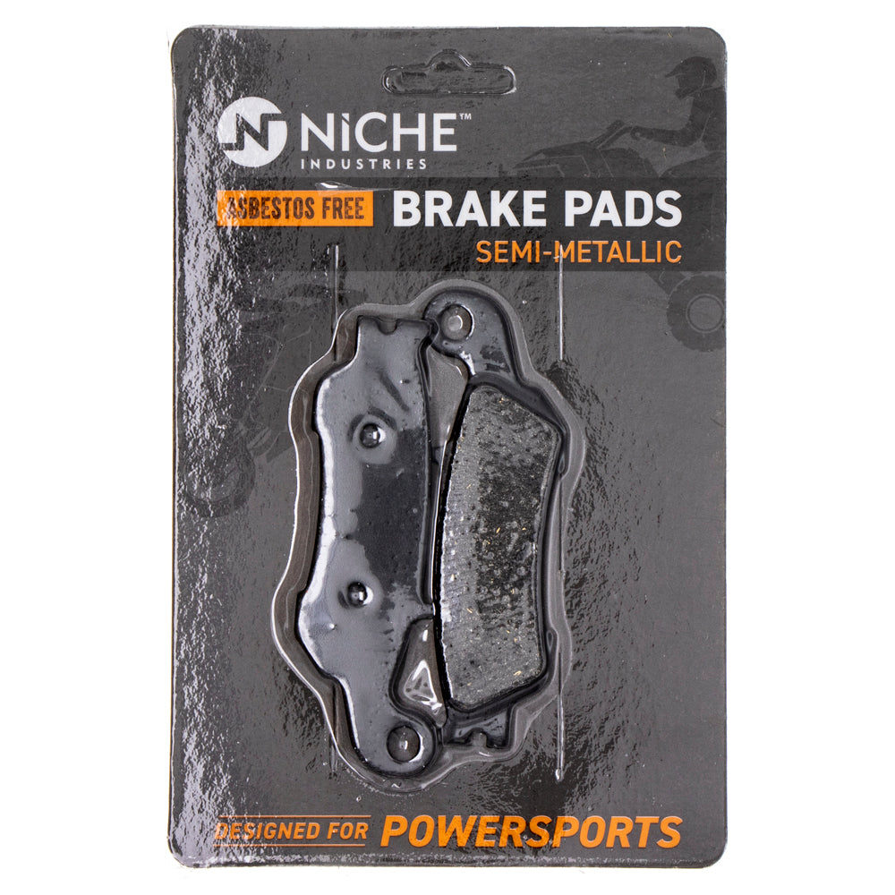 Front Semi-Metallic Brake Pad Set for zOTHER Yamaha YZ450FX YZ450F YZ250X YZ250FX NICHE 519-KPA2304D