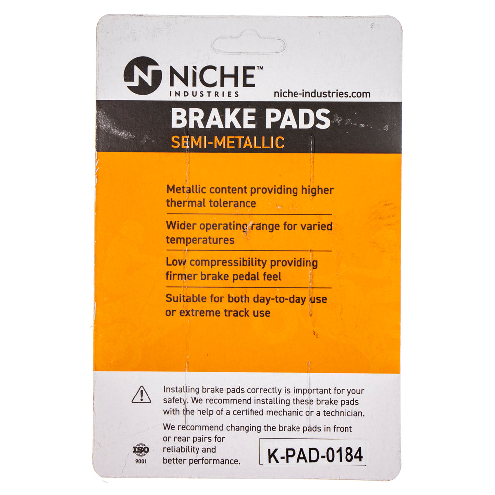 Semi-Metallic Brake Pad Set Front/Rear For KTM MK1002768
