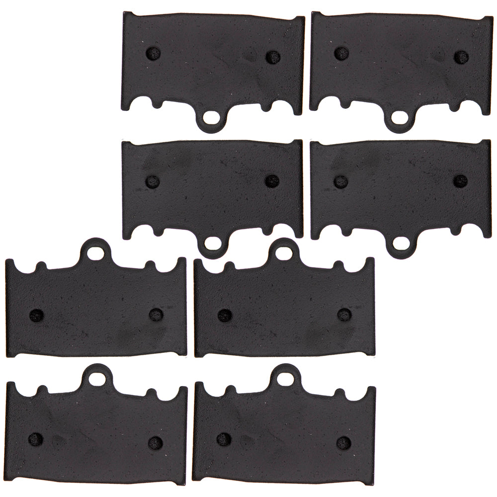 NICHE Brake Pad Set 4-Pack 59101-35810 59100-35880