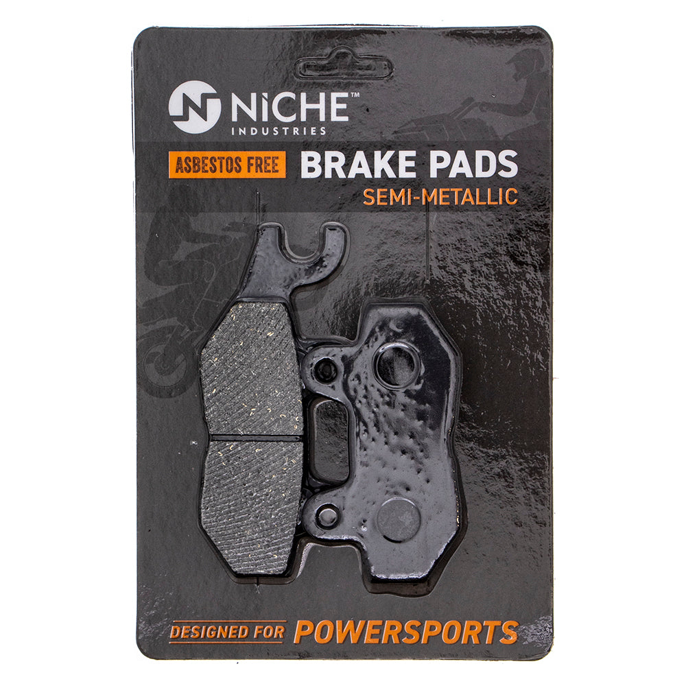 NICHE MK1002754 Semi-Metallic Brake Pad Set for zOTHER Triumph