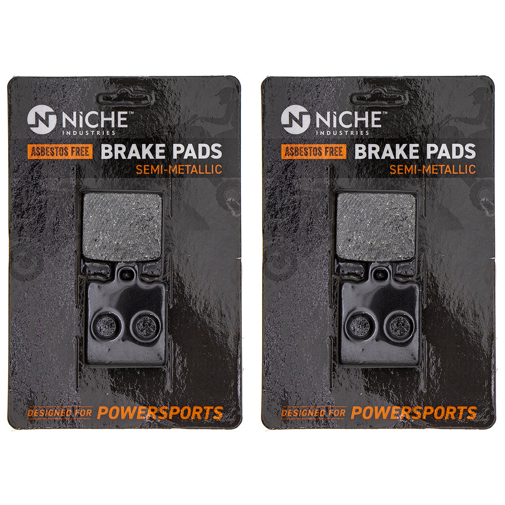 Rear Brake Pads Kit Semi-Metallic 2-Pack for zOTHER Multistrada Monster 998 996R NICHE 519-KPA2447D