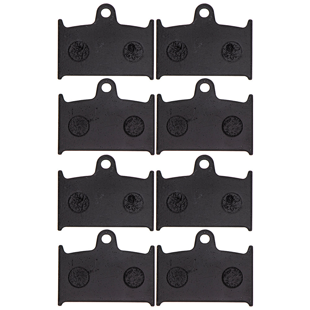 NICHE Brake Pad Set 4-Pack 59300-17811 59100-27840