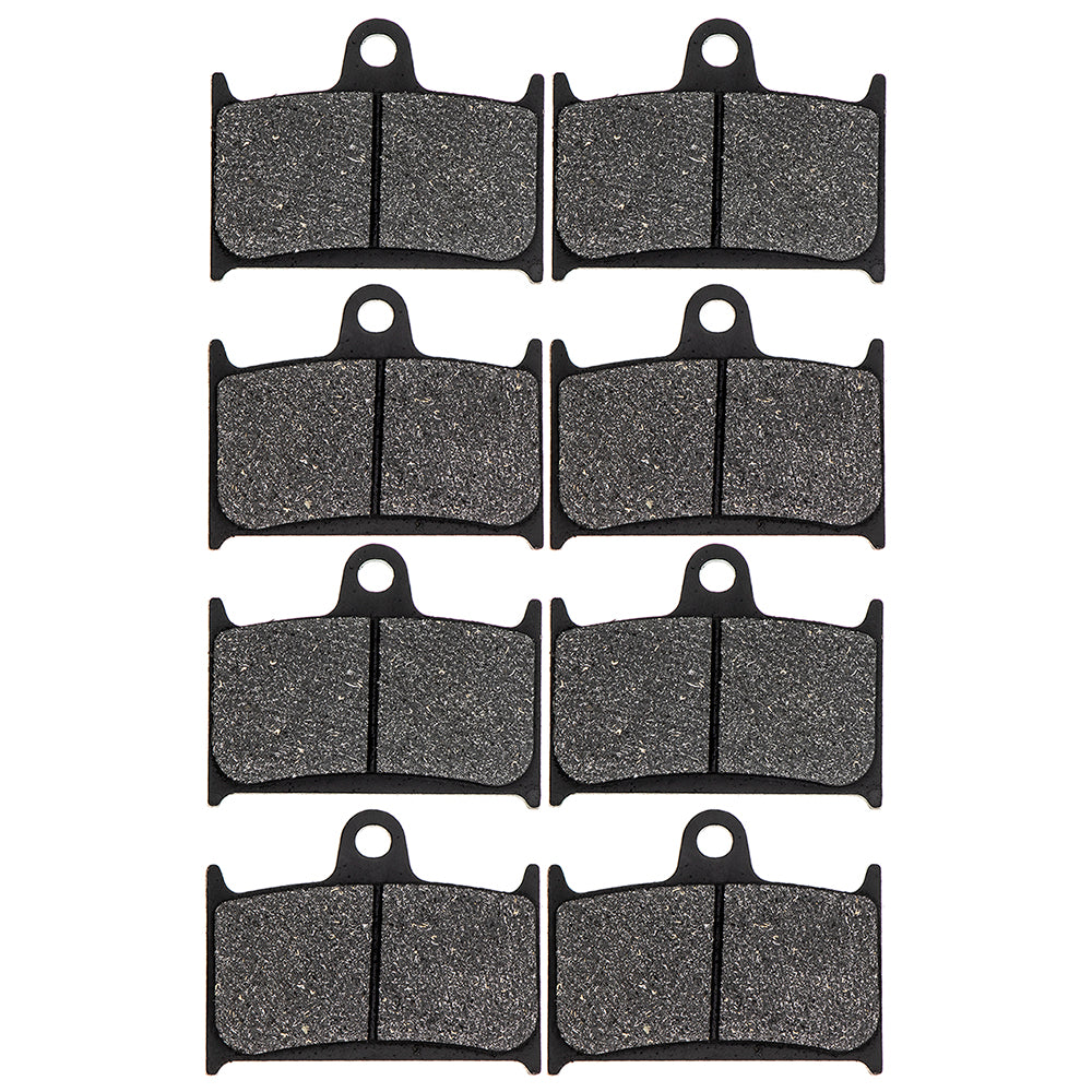 NICHE 519-KPA2449D Brake Pad Set