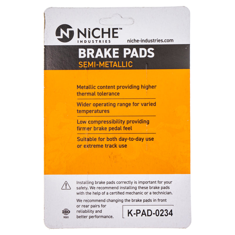 NICHE MK1002669 Brake Pad Set