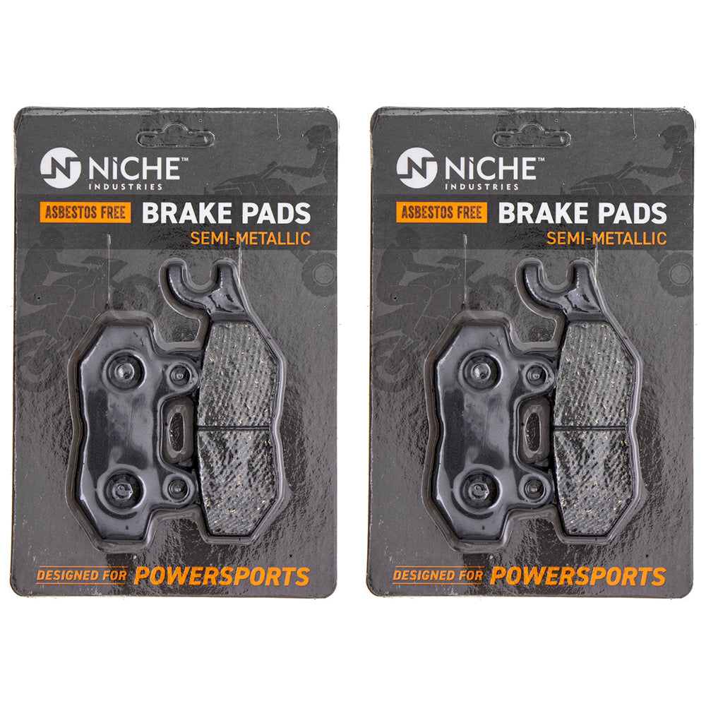 Rear Brake Pads Kit Semi-Metallic 2-Pack for zOTHER Triumph Sprint Speed Daytona NICHE 519-KPA2450D
