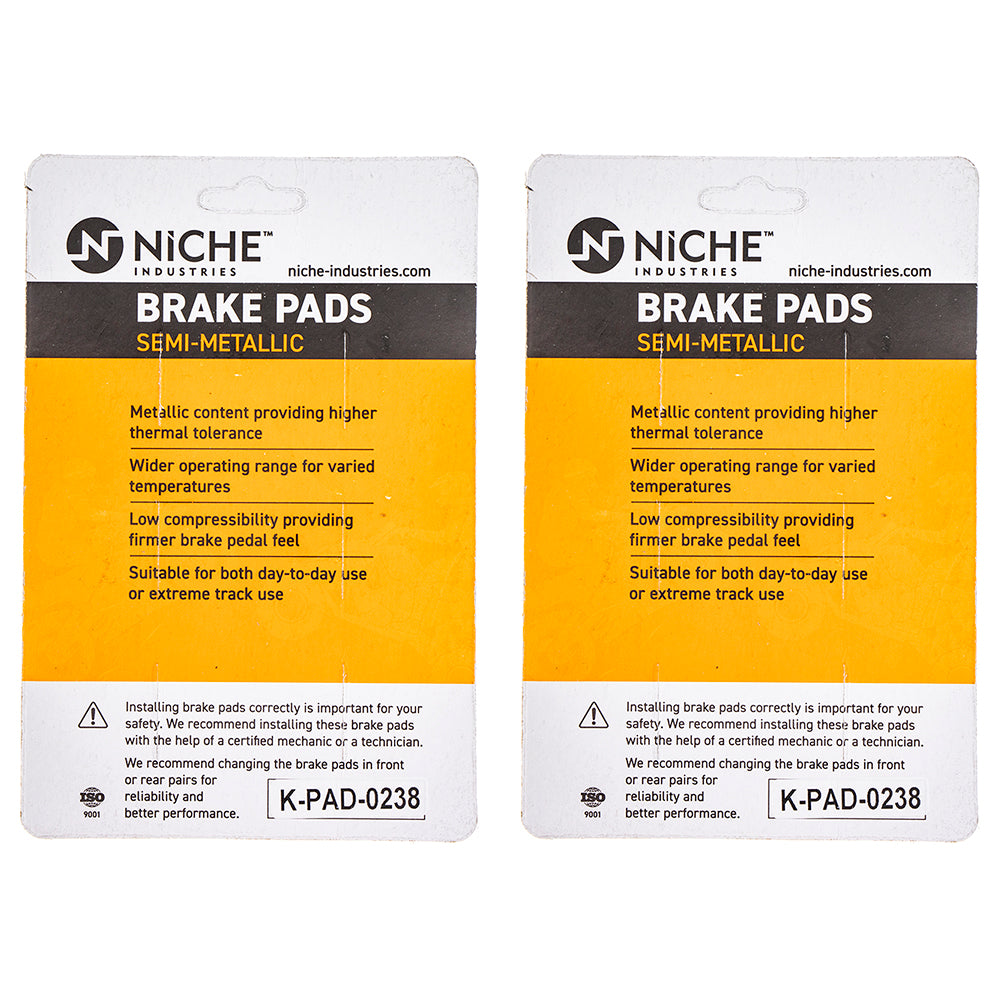 Semi-Metallic Brake Pad Set Front/Rear For Triumph MK1002829