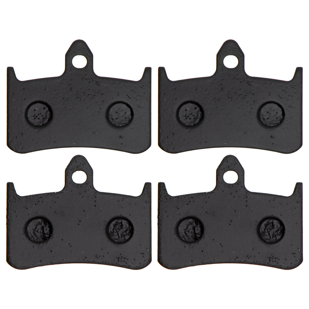 NICHE Brake Pad Set 2-Pack 06455-MCZ-016 06455-MCZ-006