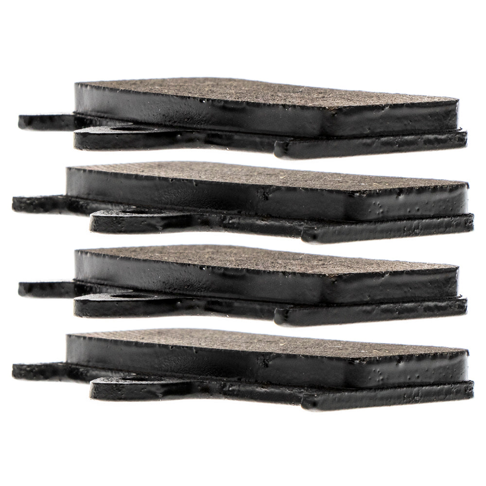 Front Semi-Metallic Brake Pad Set For Honda 06455-MCZ-016 06455-MCZ-006 06455-MBB-016 06455-MBB-006 | 2-PACK