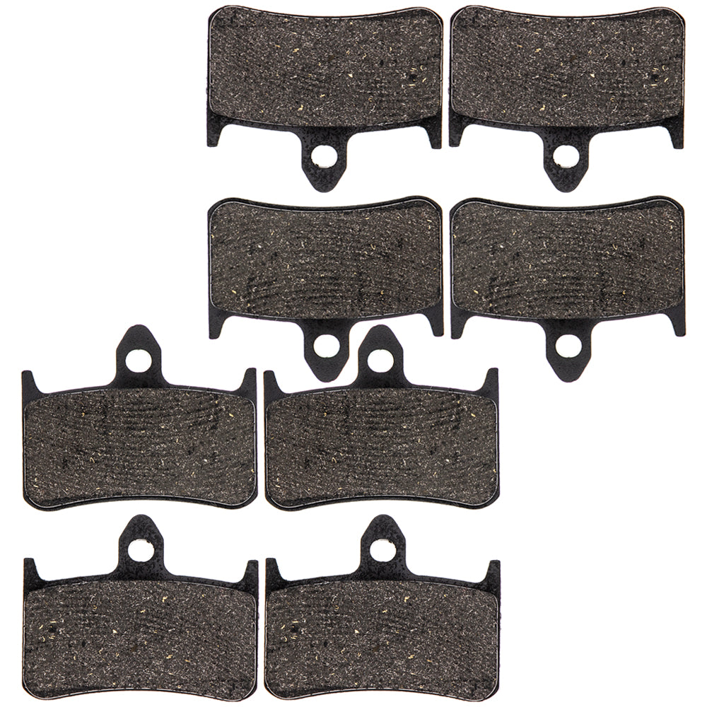 NICHE 519-KPA2463D Brake Pad Set