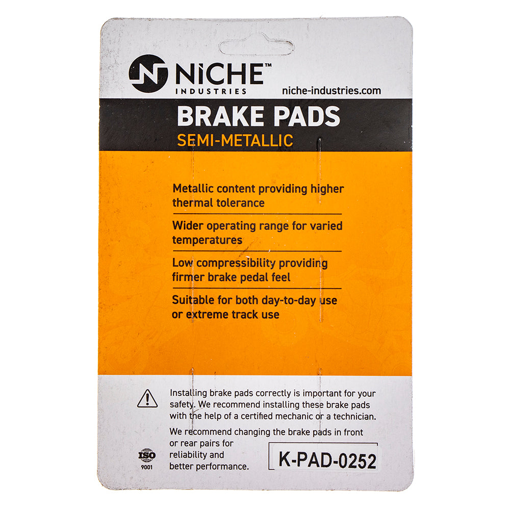 Semi-Metallic Brake Pad Set Front/Rear For KTM Husqvarna MK1002837