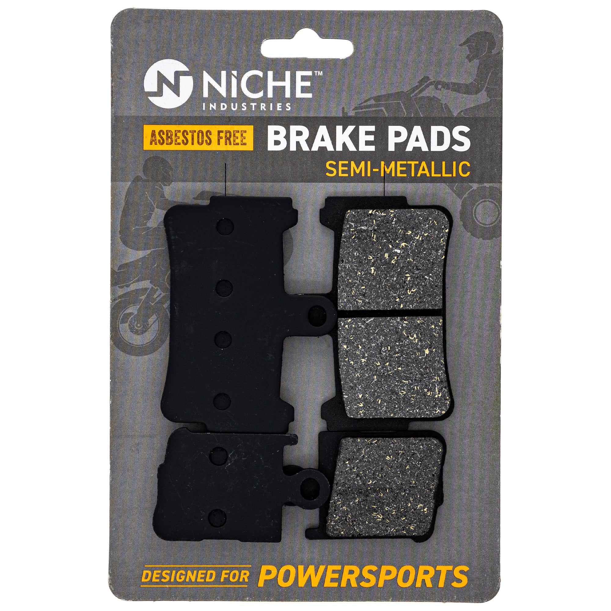 NICHE 519-KPA2476D Brake Pad for zOTHER Honda Interceptor