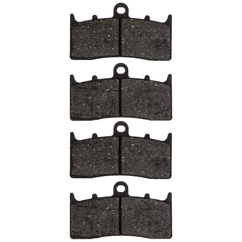 Semi-Metallic Brake Pad Set Front/Rear For BMW MK1002633
