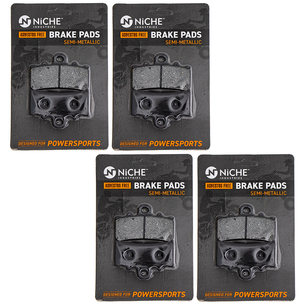 Front Semi-Metallic Brake Pad Set 4-Pack for zOTHER KTM 390 90113030000 NICHE 519-KPA2478D