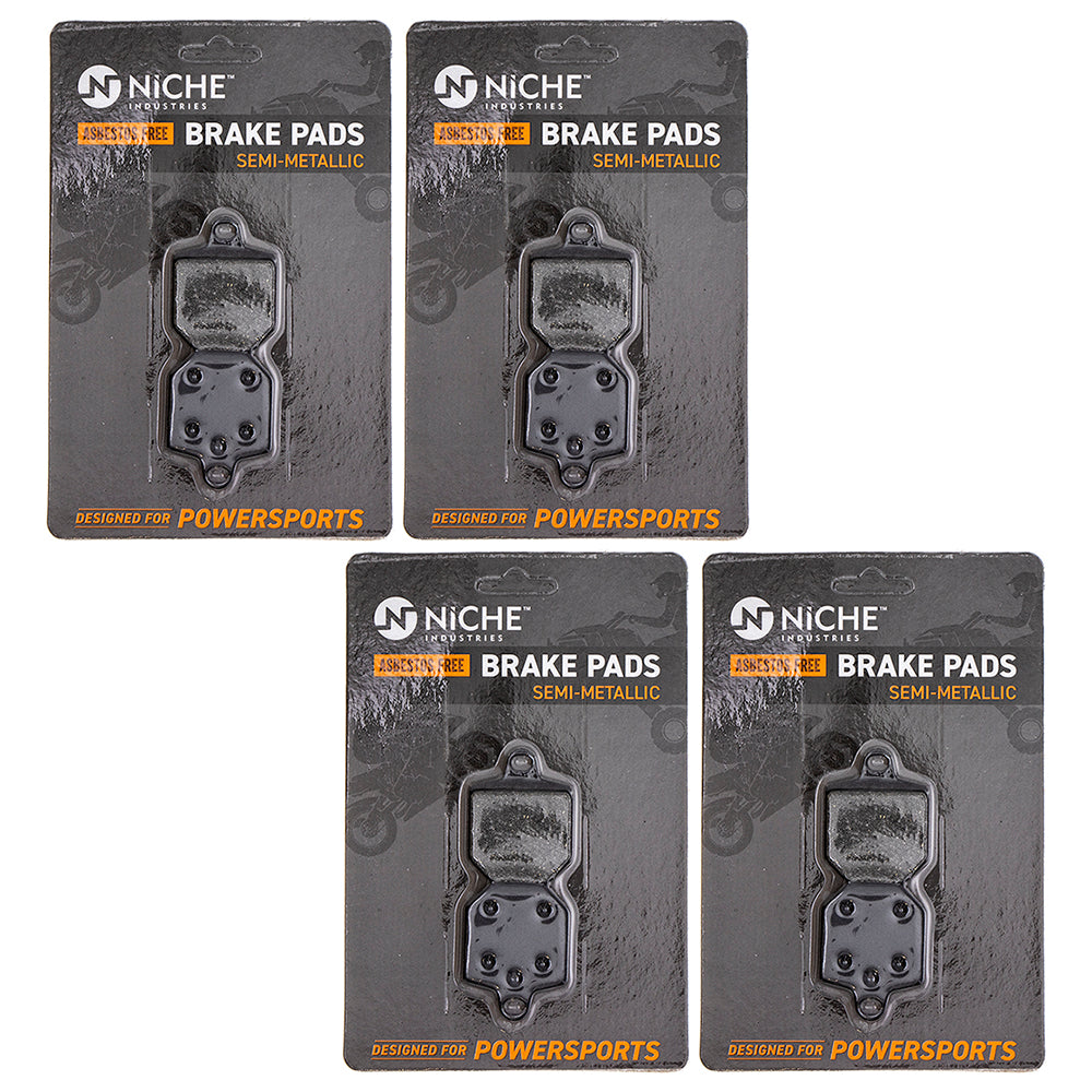 Rear Brake Pads Kit Semi-Metallic 4-Pack for zOTHER KTM FS570 560 450 81213030000 NICHE 519-KPA2482D
