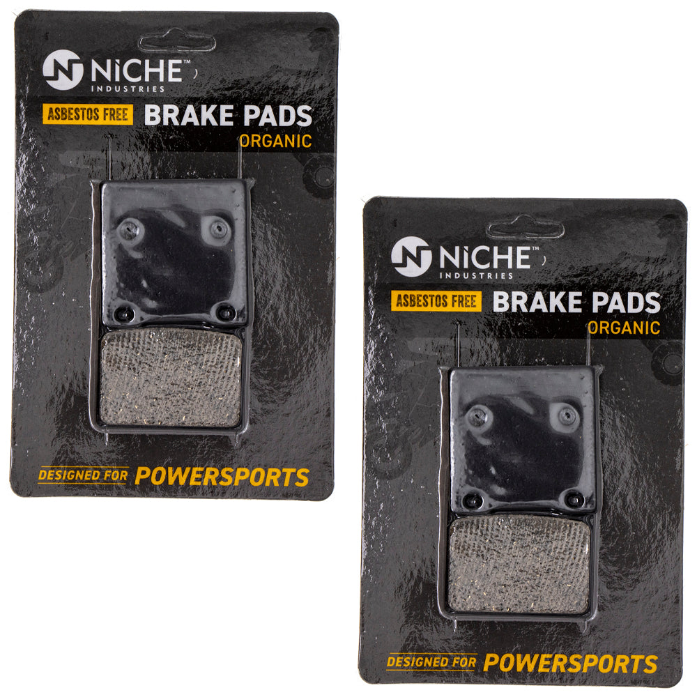 Rear Brake Pads Set 2-Pack for zOTHER Suzuki TL1000S TL1000R SV650S SV650 69100-21820 NICHE 519-KPA2483D