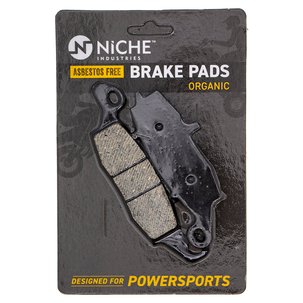 NICHE MK1002485 Brake Pad Kit Front/Rear for zOTHER Yamaha Suzuki