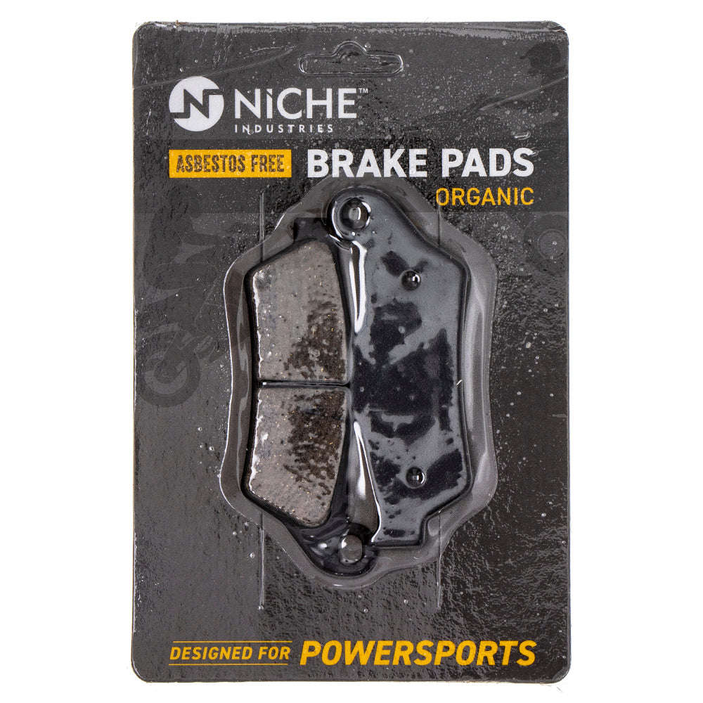 Front Rear Organic Brake Pad Set for zOTHER KTM Harley Davidson Ducati BMW 990 950 660 640 NICHE 519-KPA2488D
