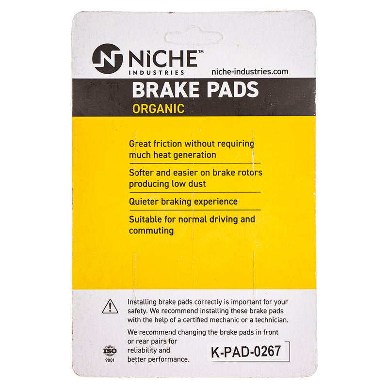 NICHE MK1002453 Brake Pad Set