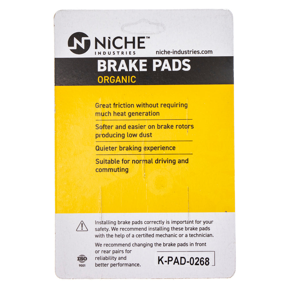NICHE MK1012191 Brake Pad Set