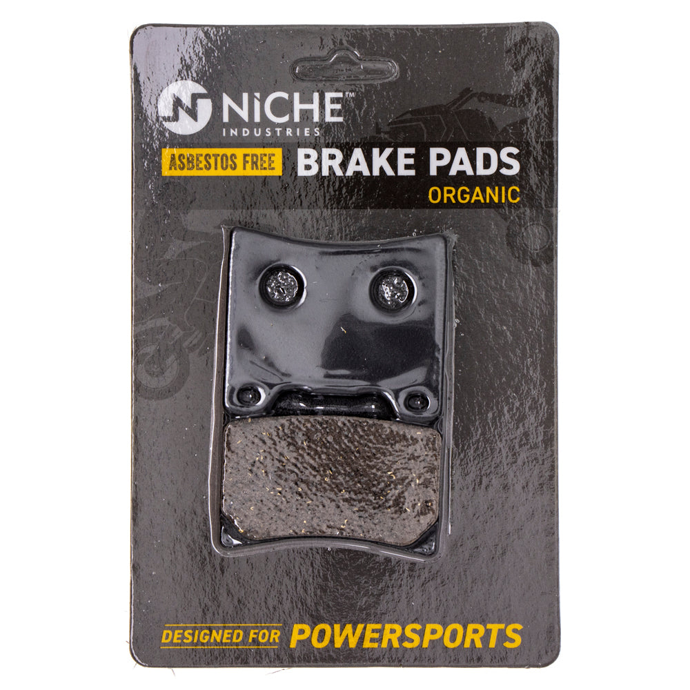 NICHE MK1002654 Brake Pad Kit Front/Rear for zOTHER Yamaha V