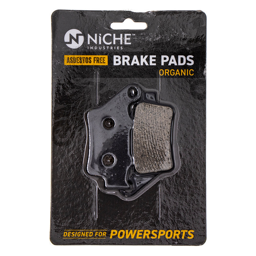 Front Rear Organic Brake Pad Set for zOTHER Victory Triumph Polaris KTM BMW Scout Octane NICHE 519-KPA2402D