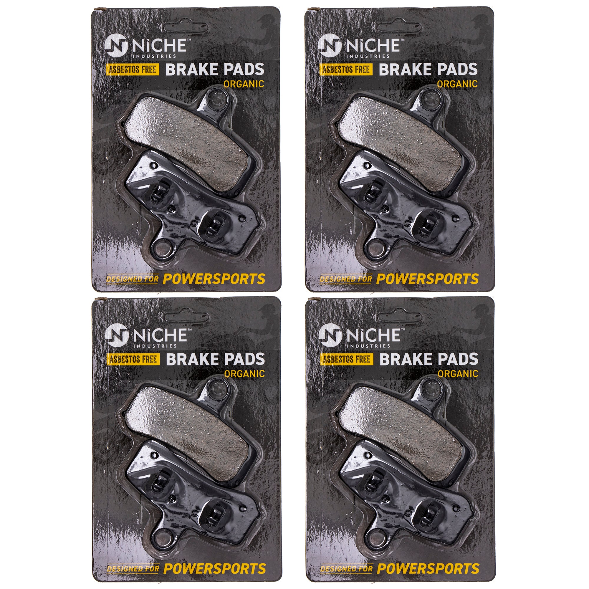 Brake Pad Set (Front) 4-Pack for Harley Davidson Softail Rocker Night Heritage NICHE 519-KPA2405D