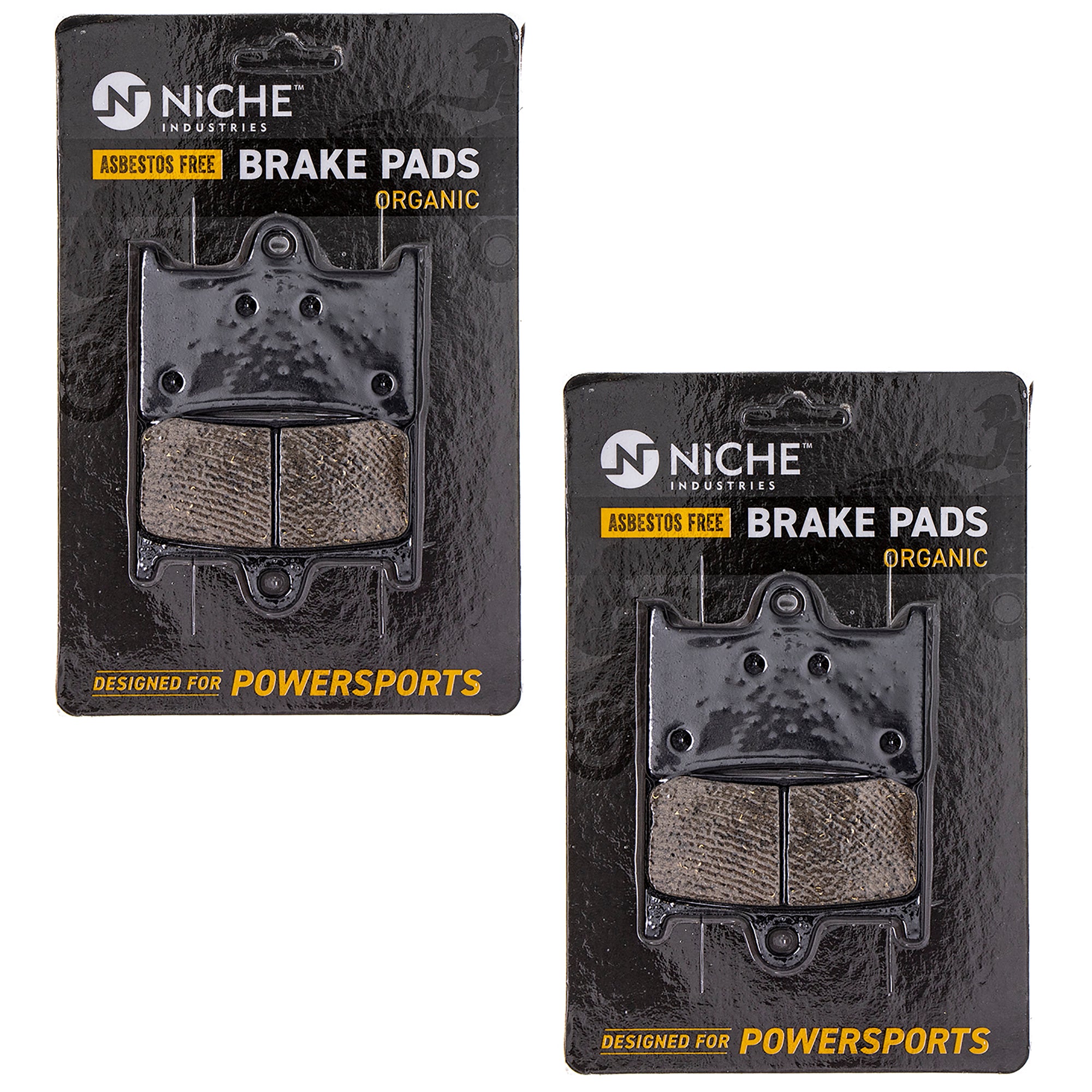 Front Brake Pads Set 2-Pack for zOTHER Yamaha YZF600R YZF1000R YZF Stratoliner NICHE 519-KPA2406D