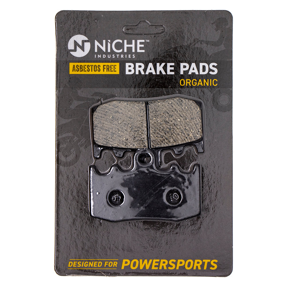 Front Organic Brake Pad Set for zOTHER BMW R1200ST R1200S R1200RT R1200R 34117671780 NICHE 519-KPA2401D