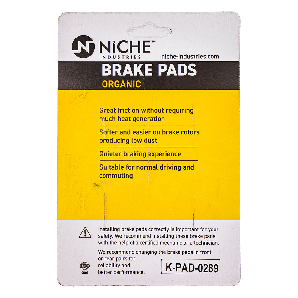 NICHE 519-KPA2401D Front Brake Pads Set 4-Pack for zOTHER BMW R1200ST